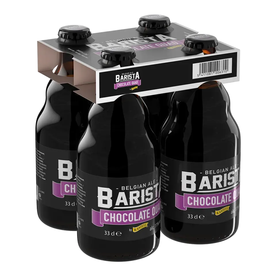Kasteel Barista Chocolate Quad bière pack 4 chocolat