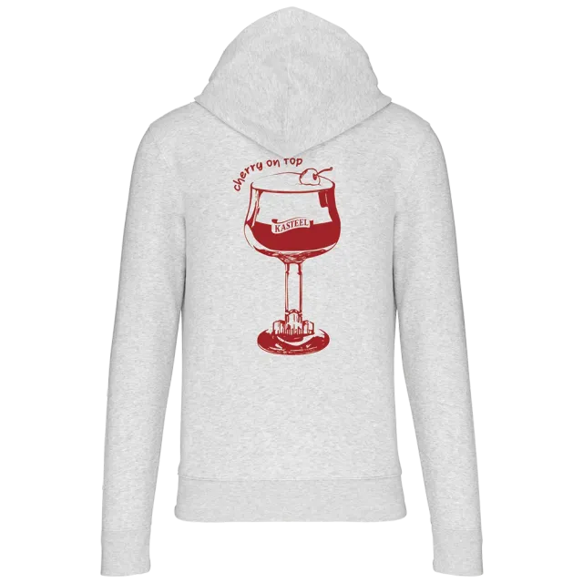 Kasteel Rouge Cherry On Top sweat gris chiné