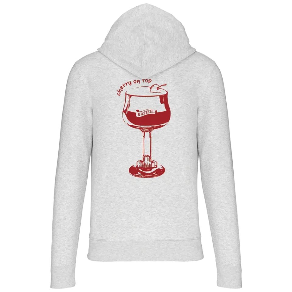 Kasteel Rouge Cherry On Top sweat gris chiné