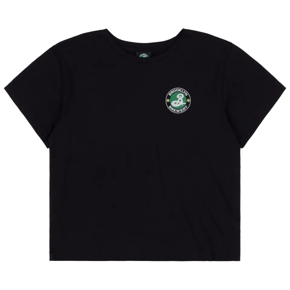 Brooklyn Brewery High-Waisted T-shirt femme coton