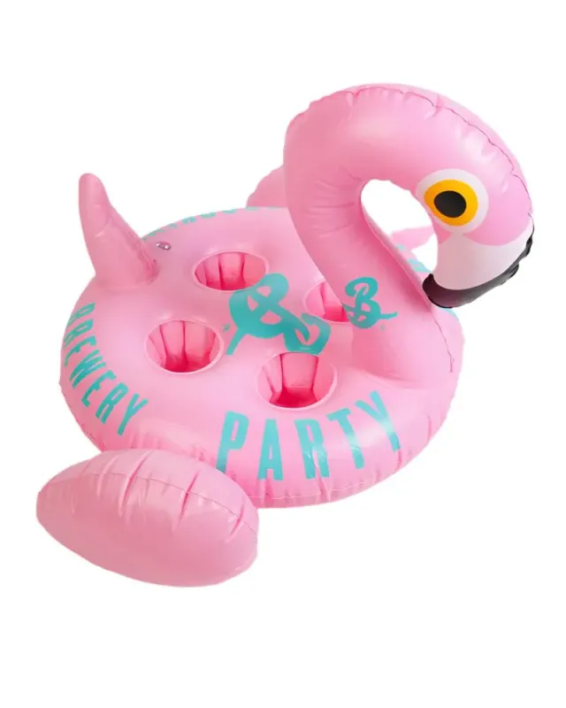 Brooklyn Bel Air Flamingo porte-bière piscine 4 bières