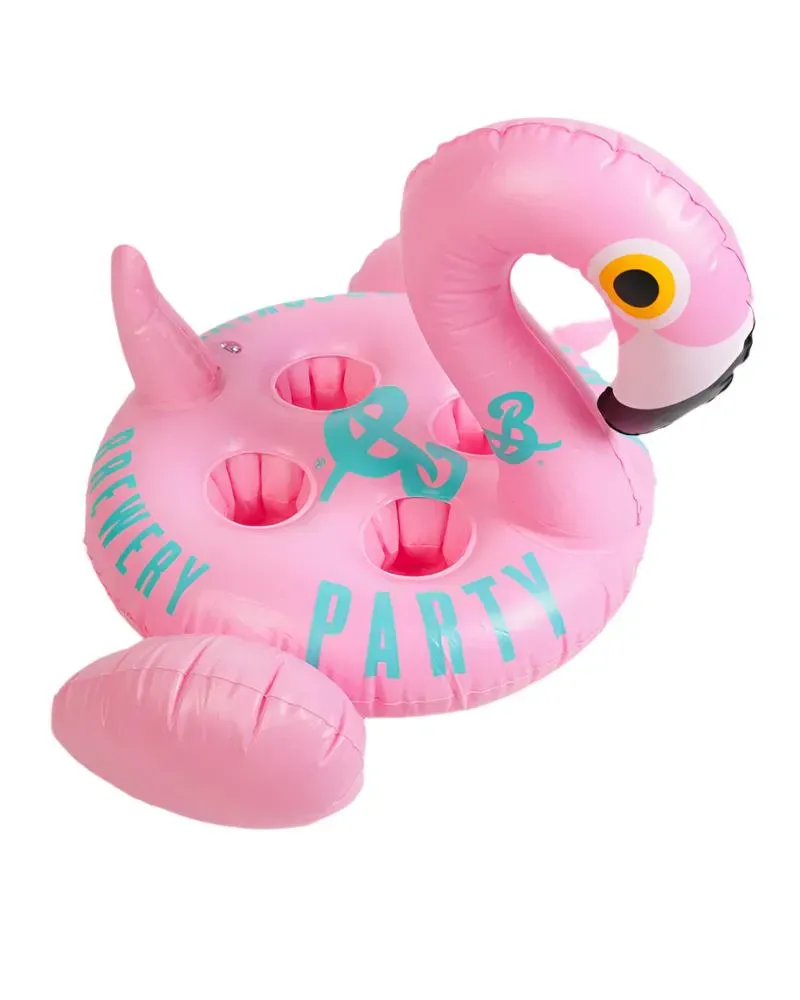 Brooklyn Bel Air Flamingo porte-bière piscine 4 bières