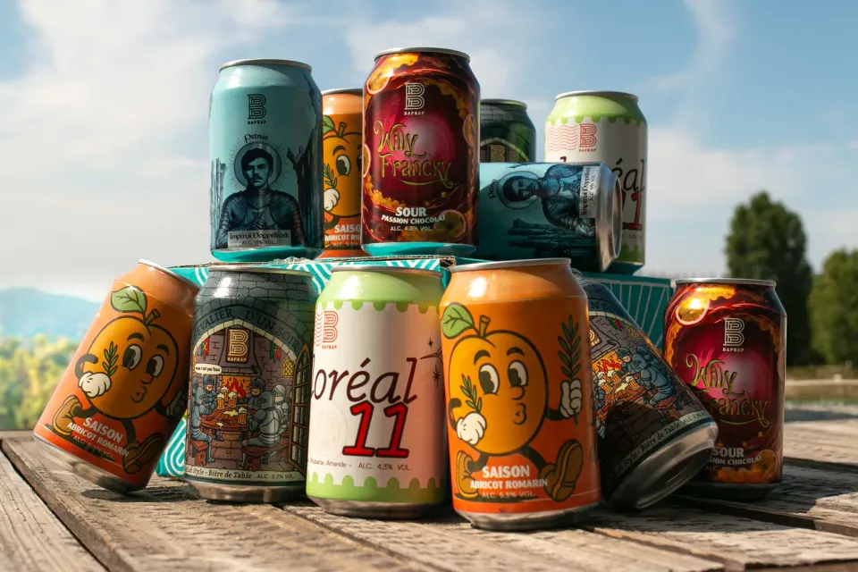 BAPBAP Pack Mix Éphémères bière 12x33cl