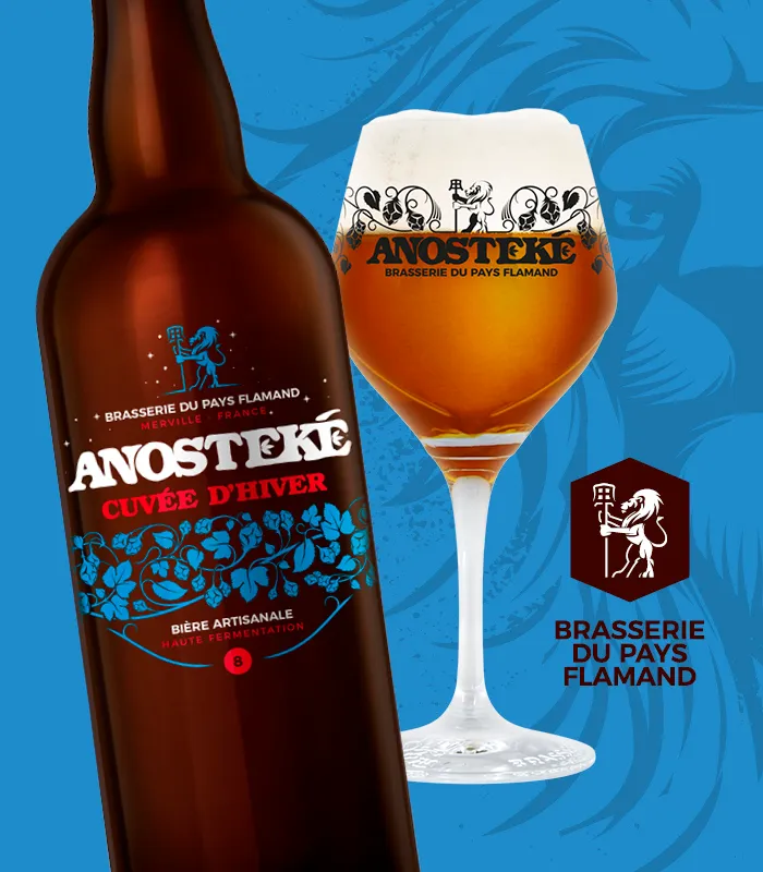 Anosteké Cuvée d’Hiver bière ambrée épicée