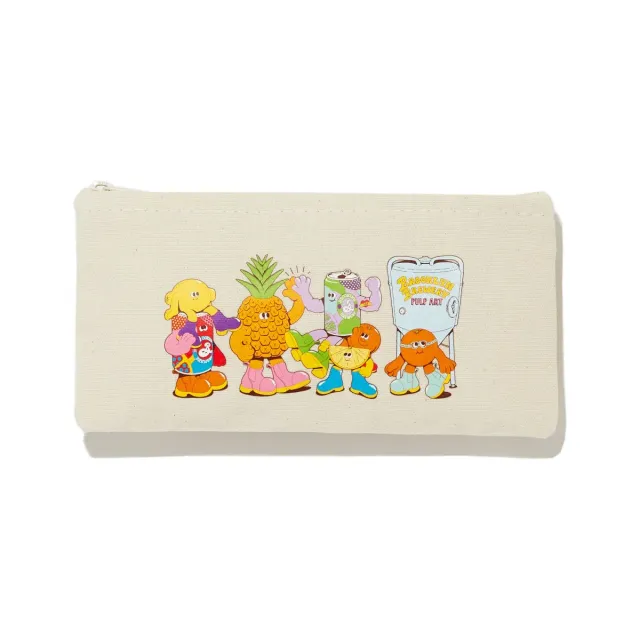 Brooklyn Pulp Art pochette zip Lauren Martin