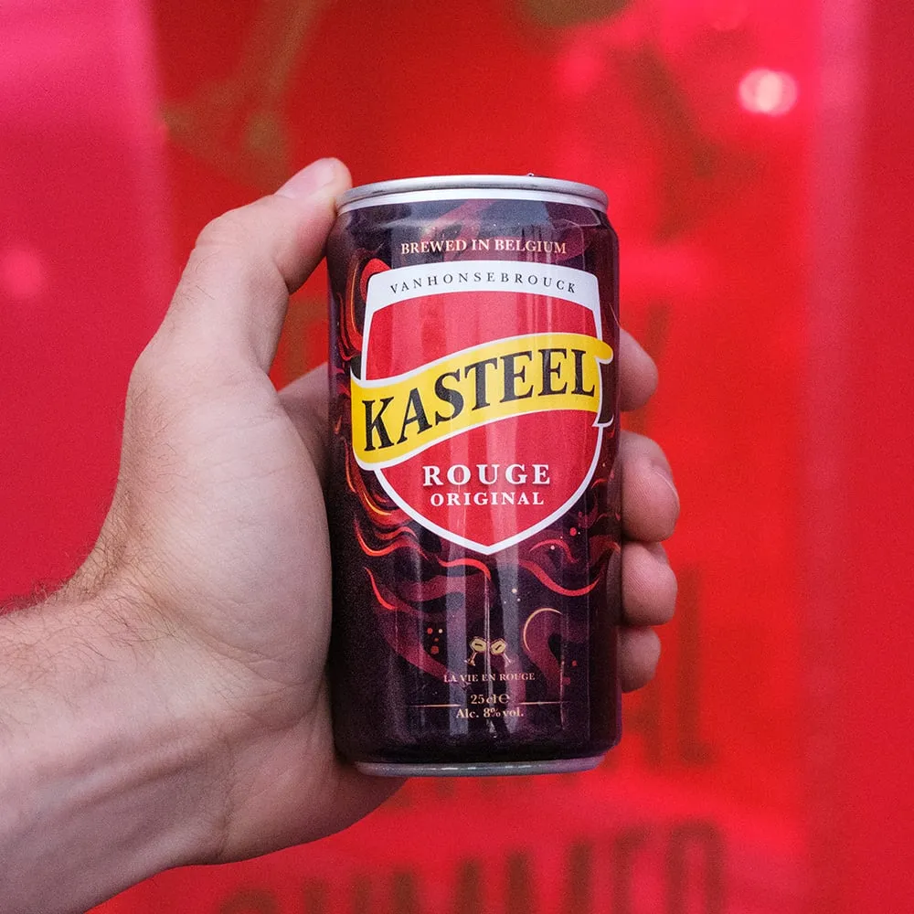 Kasteel Rouge Original bière cerise 12x25cl fruitée
