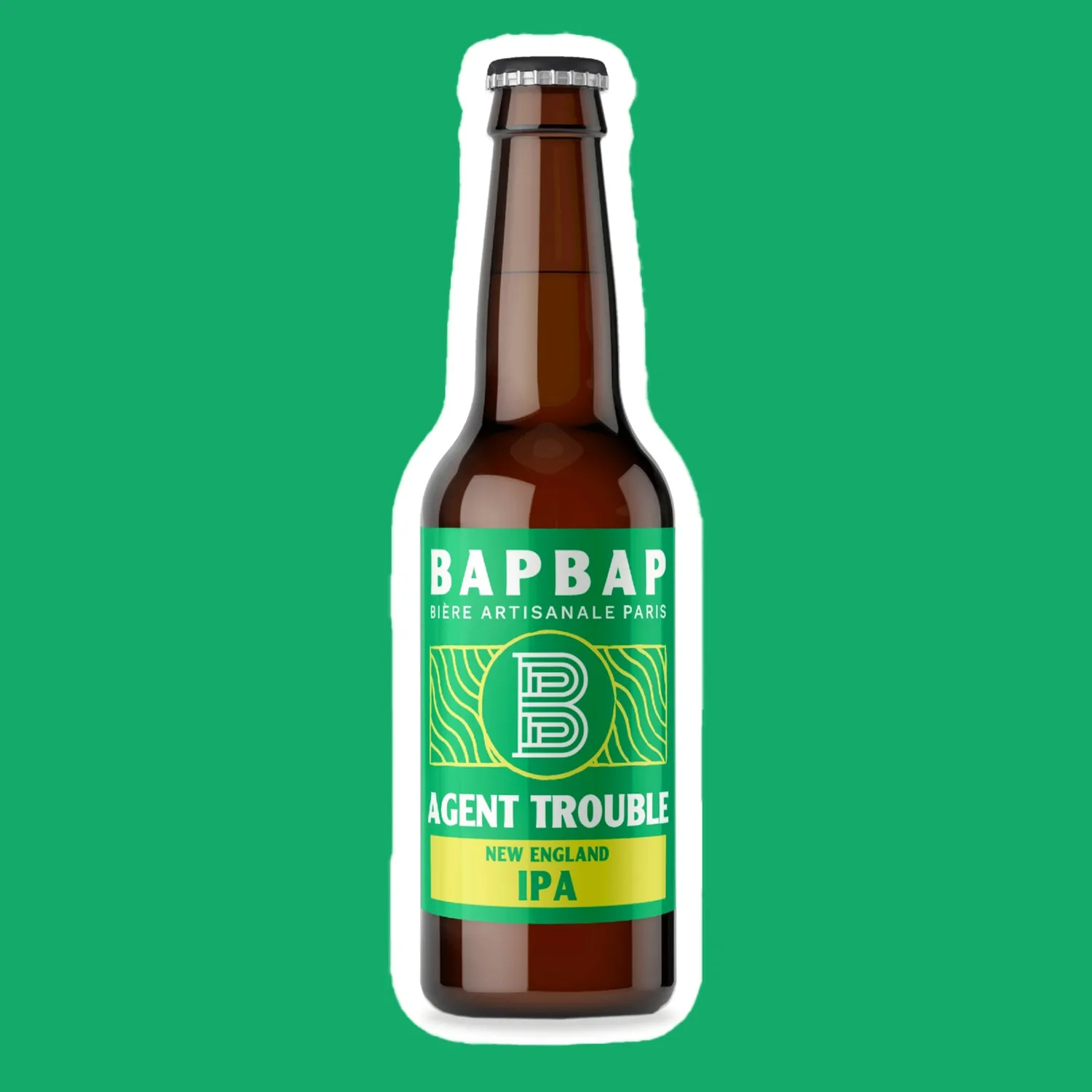 BAPBAP Agent Trouble NEIPA 12 bouteilles 33cl fruits