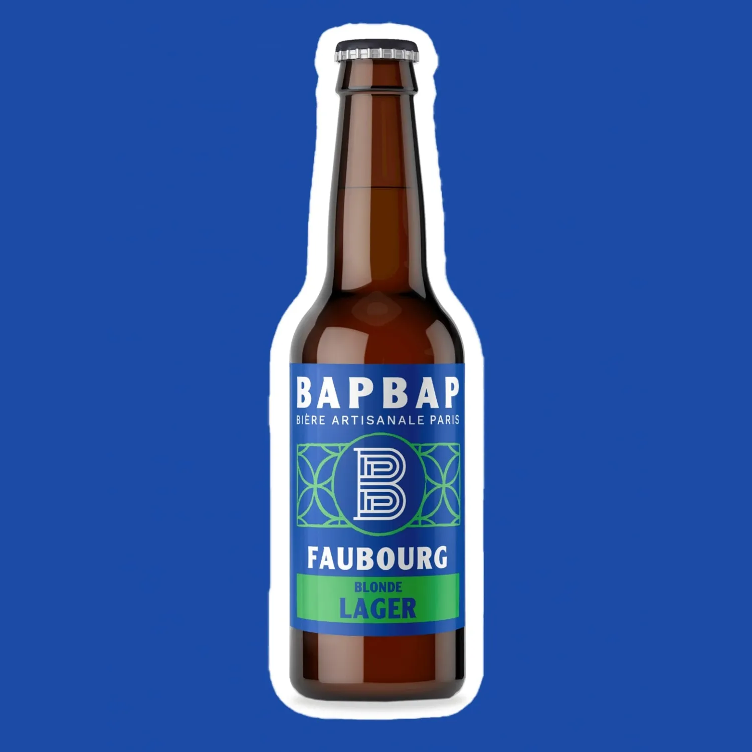 BAPBAP Faubourg Lager blonde 12x33cl légère