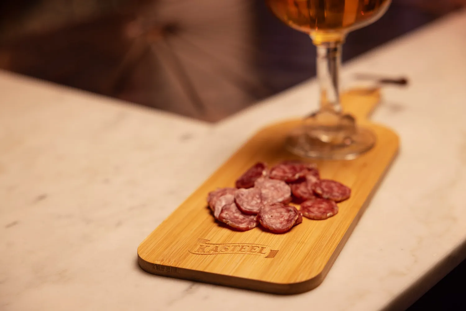 Kasteel Tapasplank planche apéro bambou 40 cm