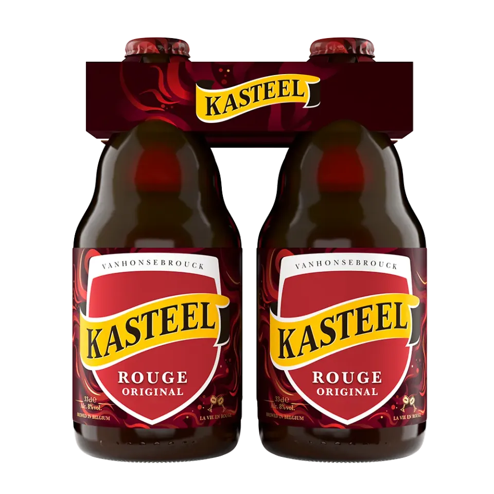 Kasteel Rouge Original bière pack 4 cerise