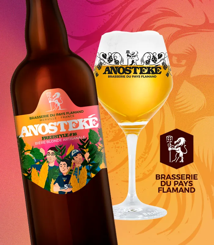Anosteké Freestyle #16 bière houblonnée 44 cl