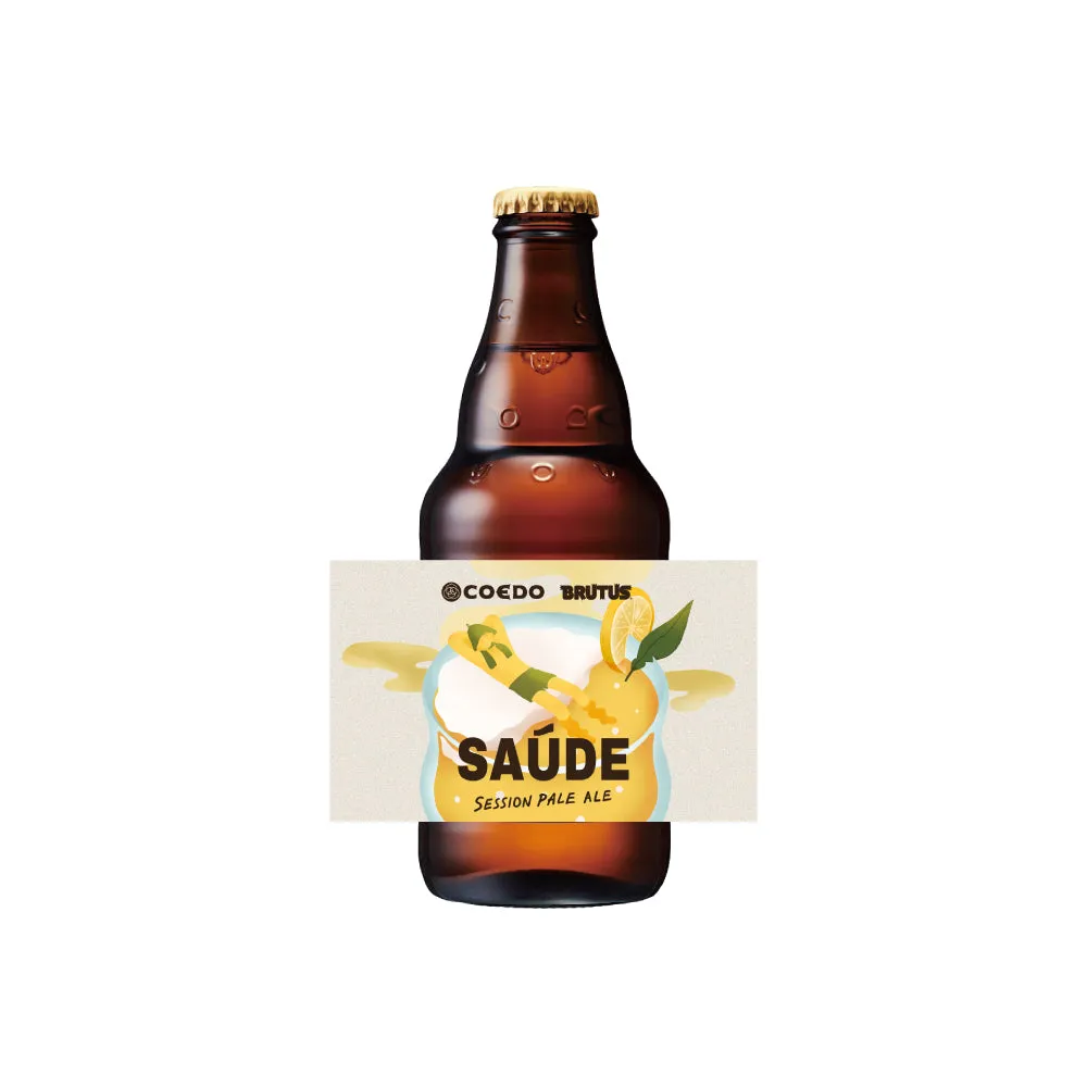 Coedo Saúde Bière Session Pale Ale yuzu 6x33cl