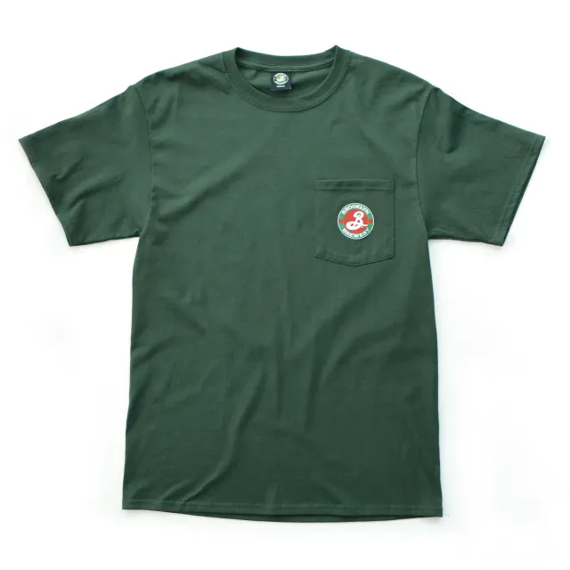 Brooklyn East IPA t-shirt poche coton logo poitrine