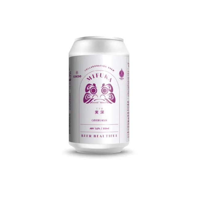 Coedo Godspeed Mifuka bière lager 6 canettes patate douce
