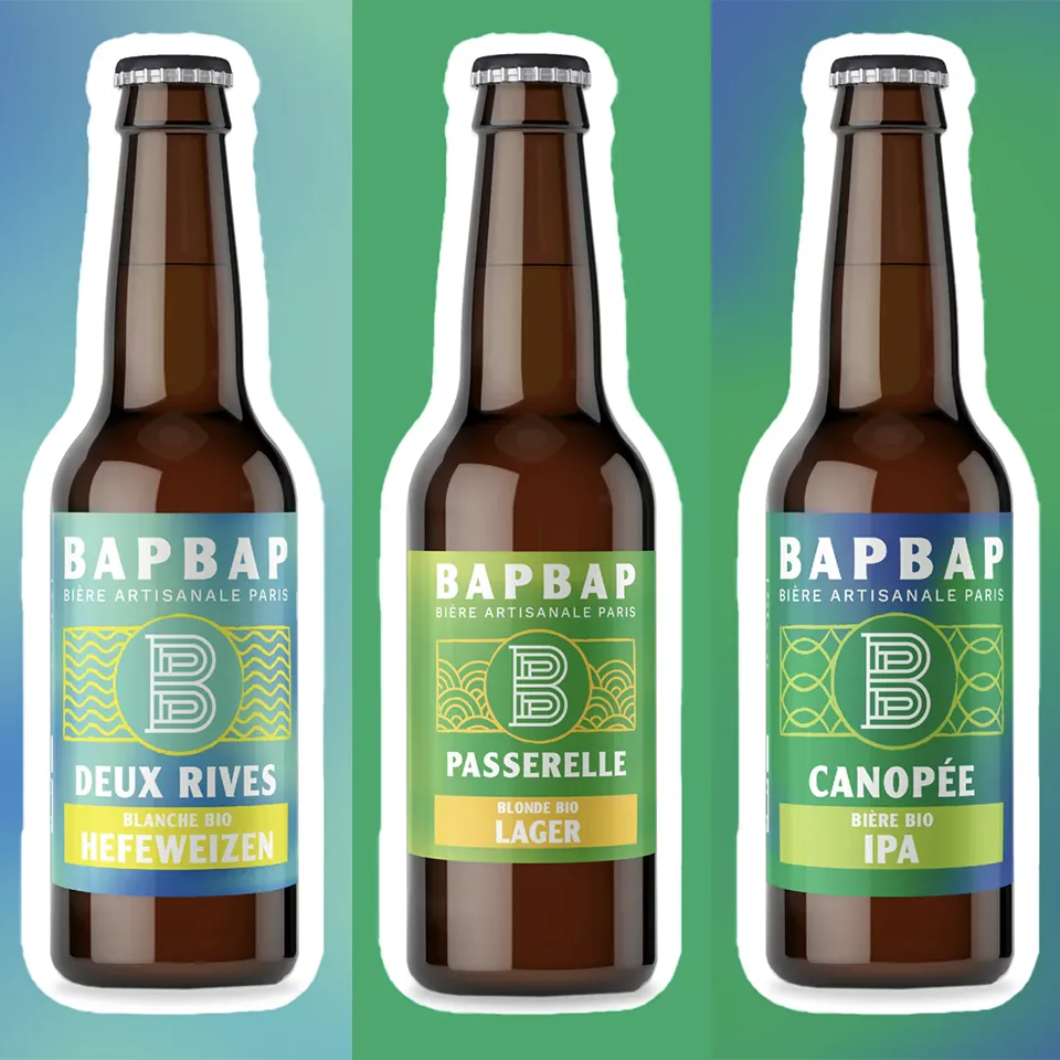 BAPBAP Pack Bières Bio 12x33cl Passerelle Canopée