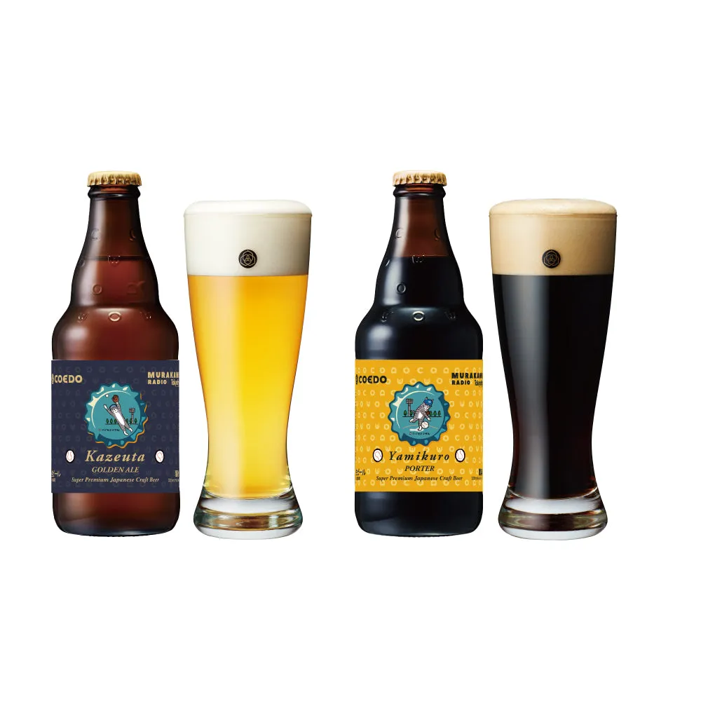 Coedo Murakami Radio bière Kazeuta golden ale 6x350ml