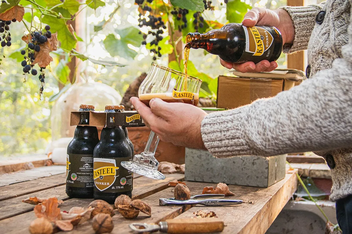 Kasteel Donker bière brune 11° lot de 4 forte