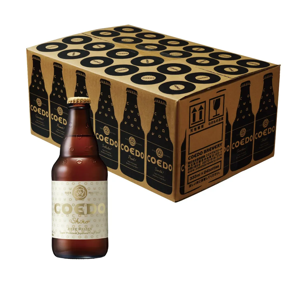 Coedo Shiro bière blanche hefeweizen 6x33,3cl douce