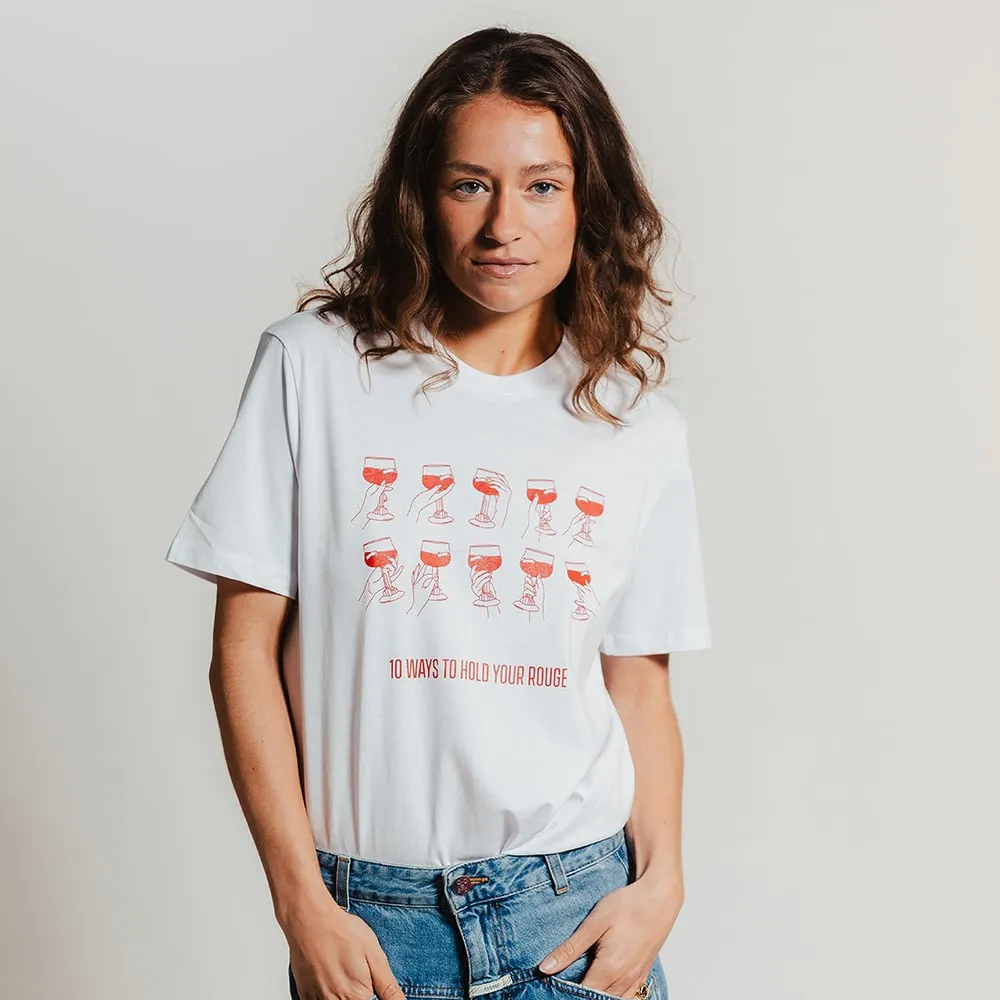 Kasteel Rouge 10 Ways t-shirt blanc coton bio