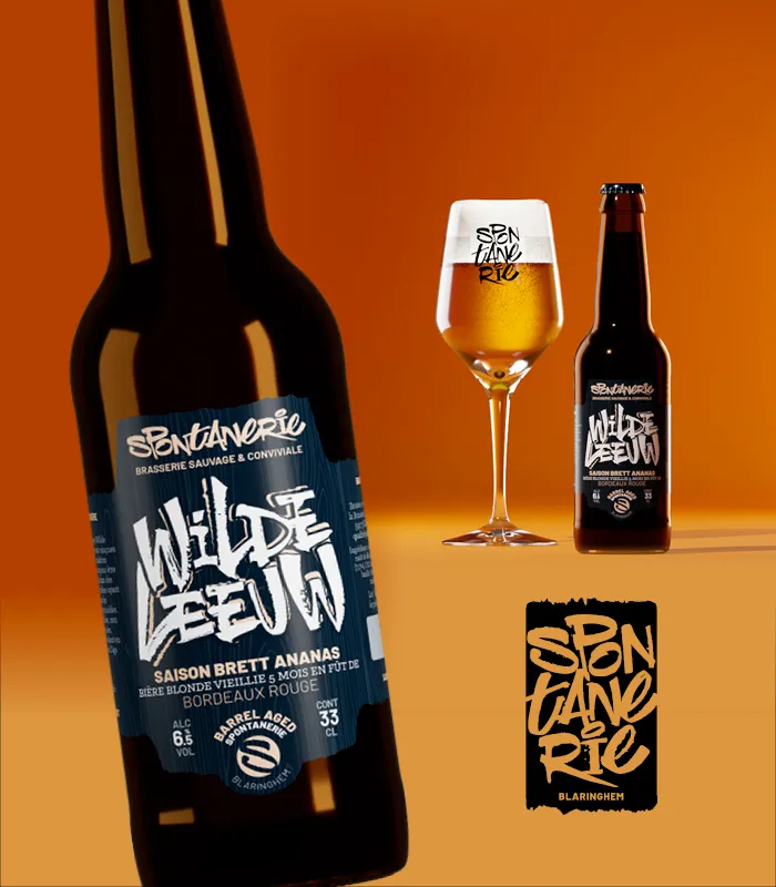 Wilde Leeuw Saison brett bière ananas basilic