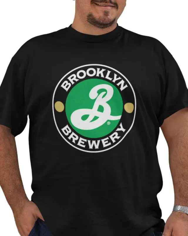 Brooklyn Big Logo Tee t-shirt noir 100% coton