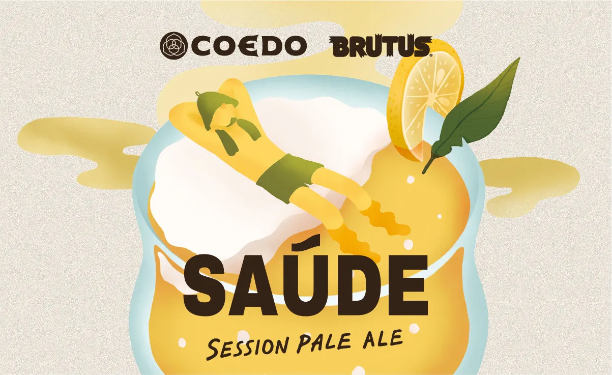 Coedo Saúde Bière Session Pale Ale yuzu 6x33cl