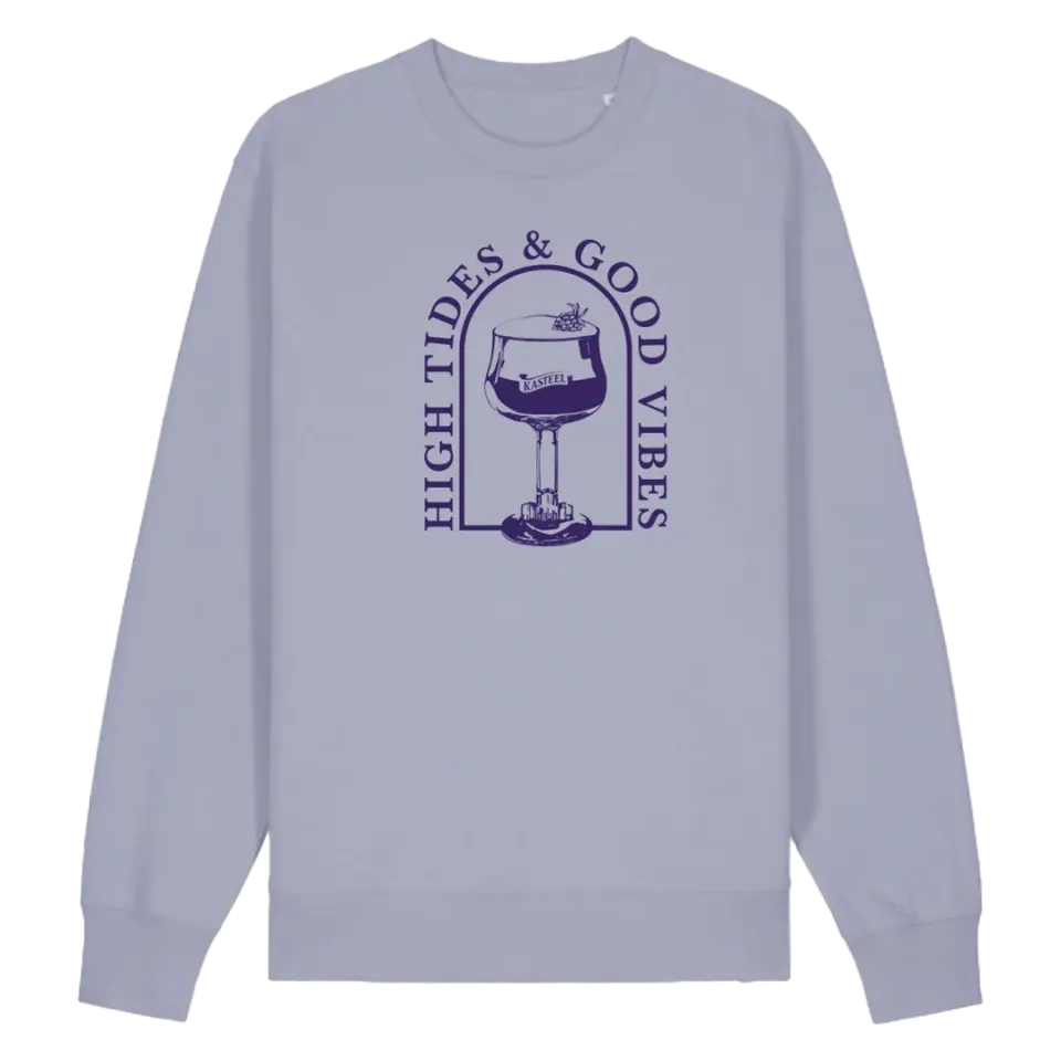 Kasteel Rubus Beach Club sweat High Tides coton bio