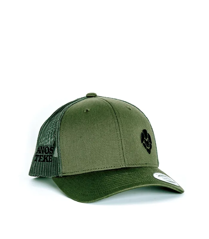 Anosteke Casq'Anosteke casquette kaki trucker houblon