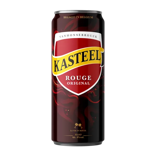 Kasteel Rouge Original bière cerise canette 33 cl 8%