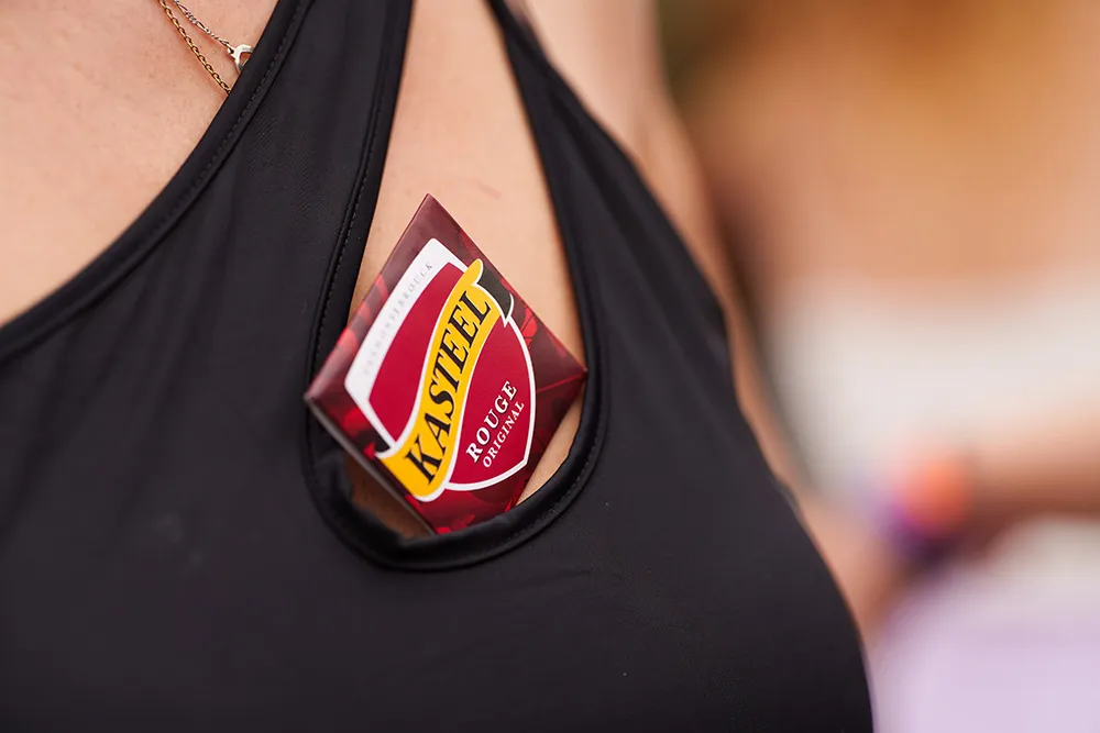 Kasteel Rouge préservatif cerise latex 53 mm