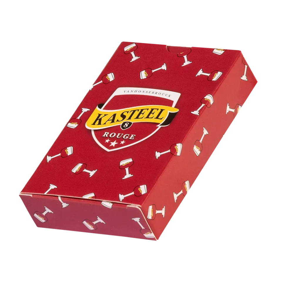 Kasteel Rouge jeu de 52 cartes à jouer collector