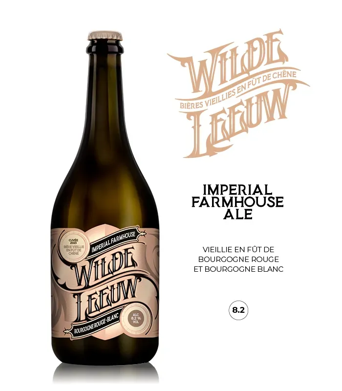 Anosteke Wilde Leeuw Farmhouse bière 75cl fermière