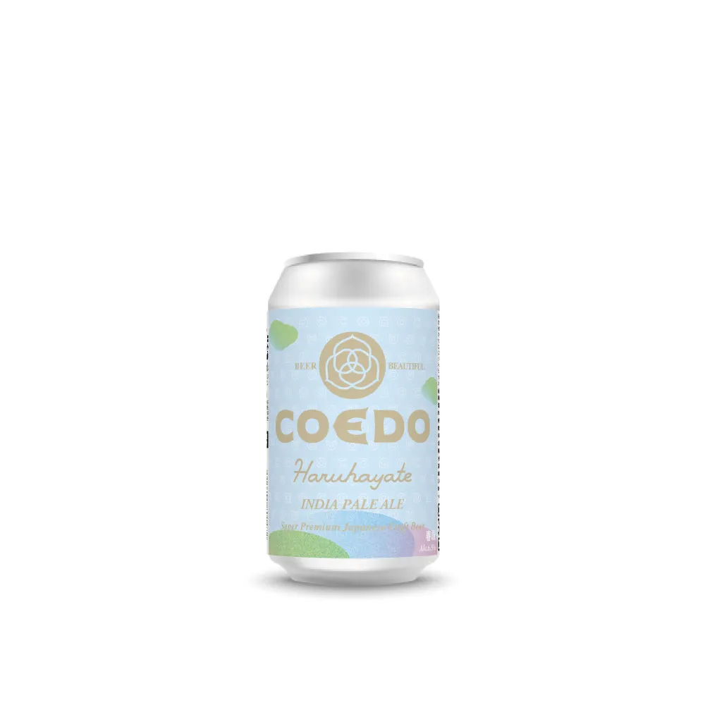 Coedo Haruhayate IPA bière 3 bouteilles Strata Citra