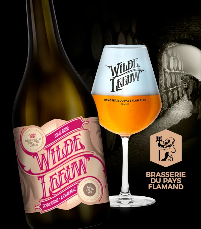 Wilde Leeuw Sour Ale bière cassis bouteille
