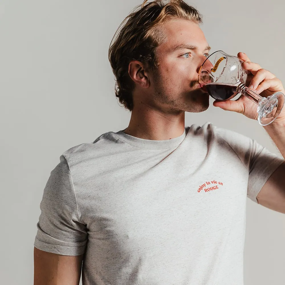 Kasteel Rouge Enjoy T-shirt coton bio Eco Heather