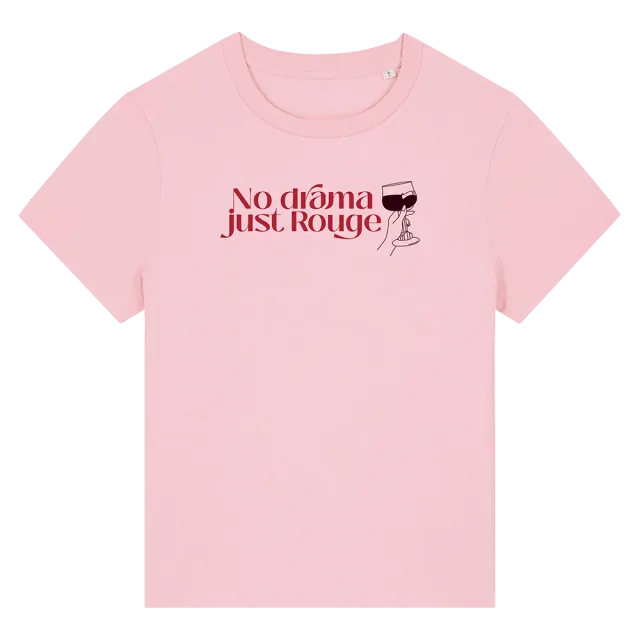 Kasteel Rouge t-shirt femme rose coton bio