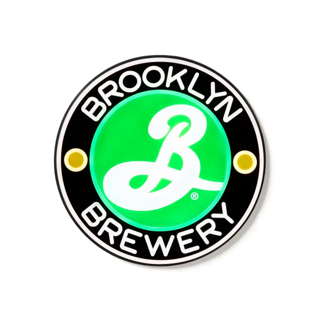 Brooklyn Brewery enseigne LED Leon 46 cm bar mural