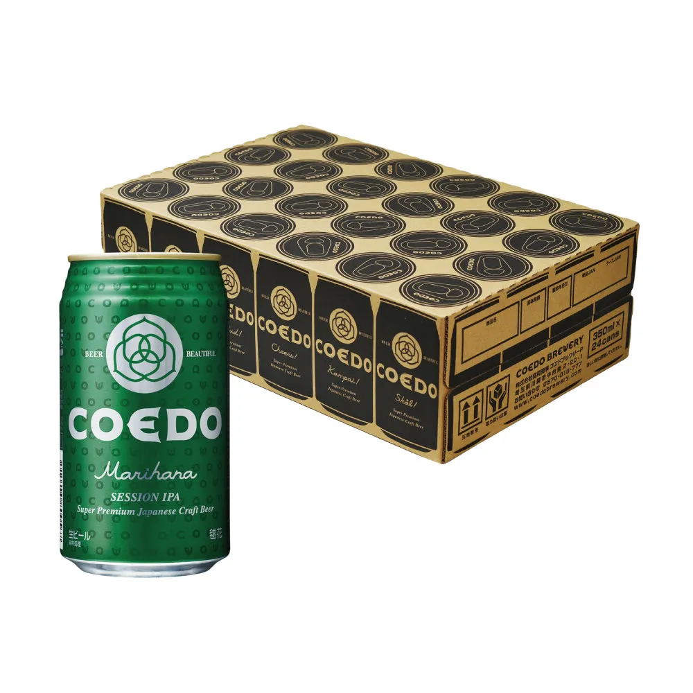 Coedo Marihana bière session IPA 6x33,3cl agrumes
