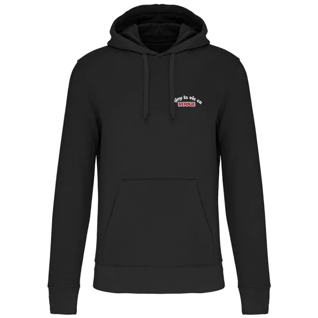 Kasteel Rouge Enjoy sweat à capuche noir coton