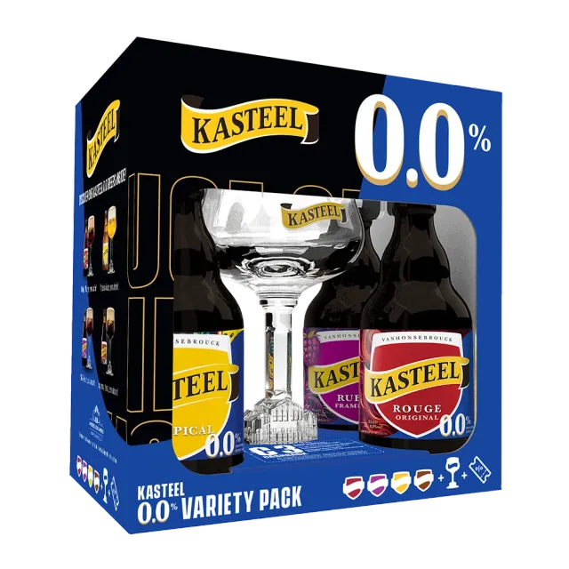 Kasteel 0.0 Variety Pack bières sans alcool