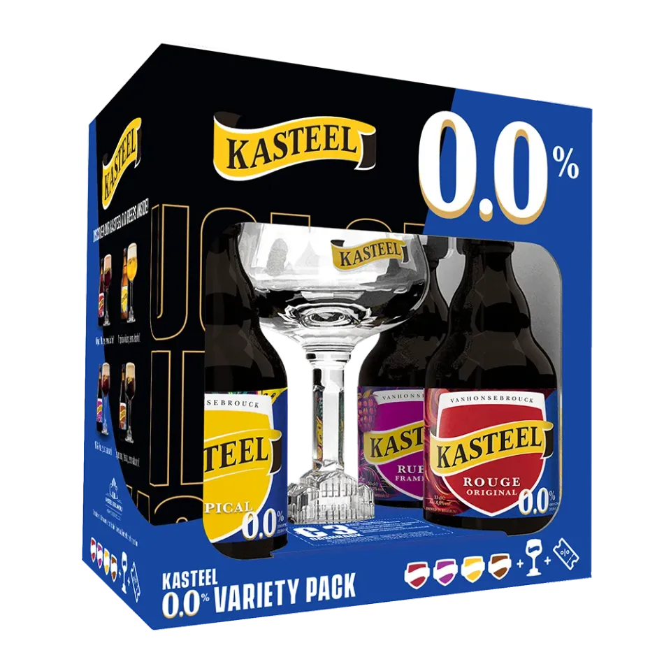 Kasteel 0.0 Variety Pack bières sans alcool