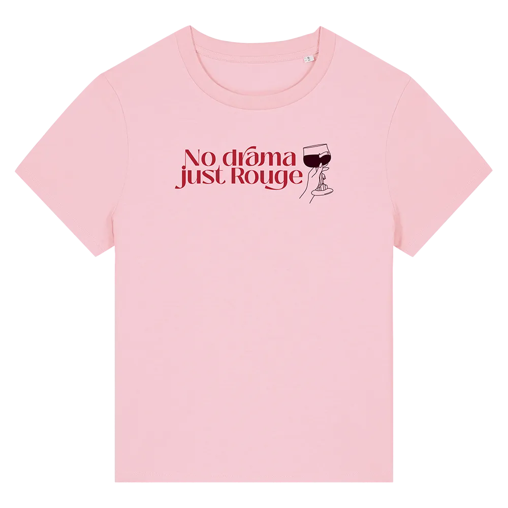 Kasteel Rouge T-shirt femme rose coffret coton