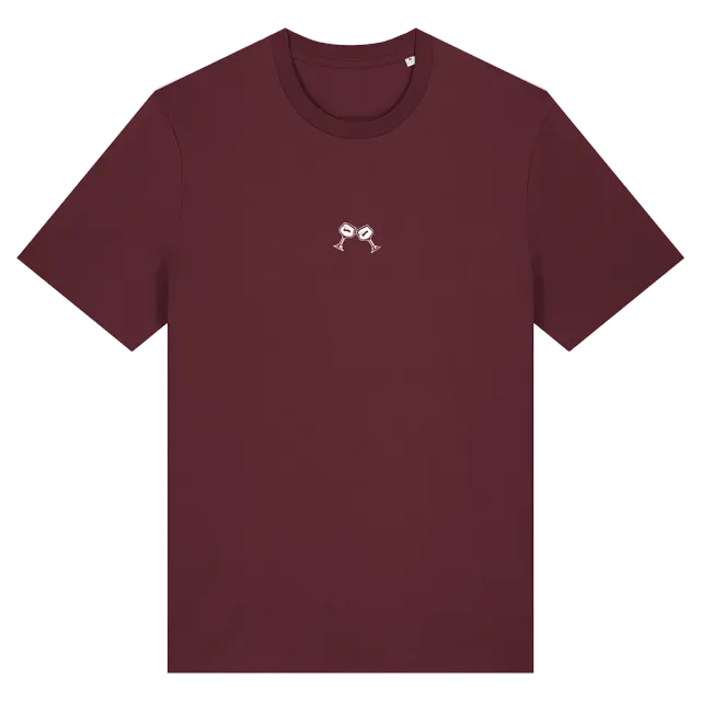 Kasteel Rouge T-shirt Cheers coton bio bordeaux