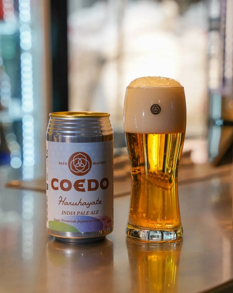 Coedo Haruhayate IPA bière 3 bouteilles Strata Citra