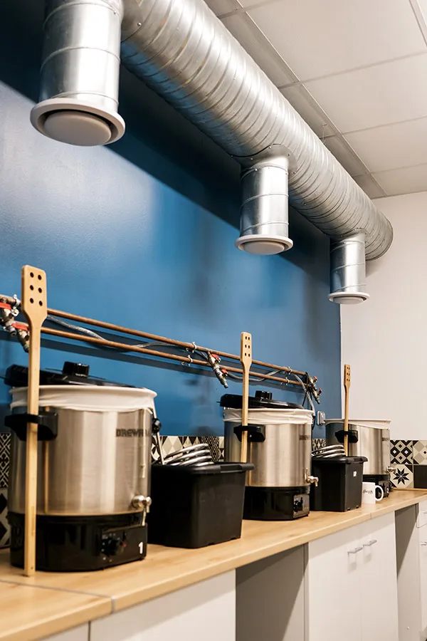 Les Brasseurs de la Vie atelier de brassage initiation
