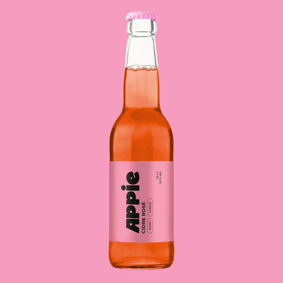 BAPBAP Appie Cidre rosé 12x33cl 2,9%