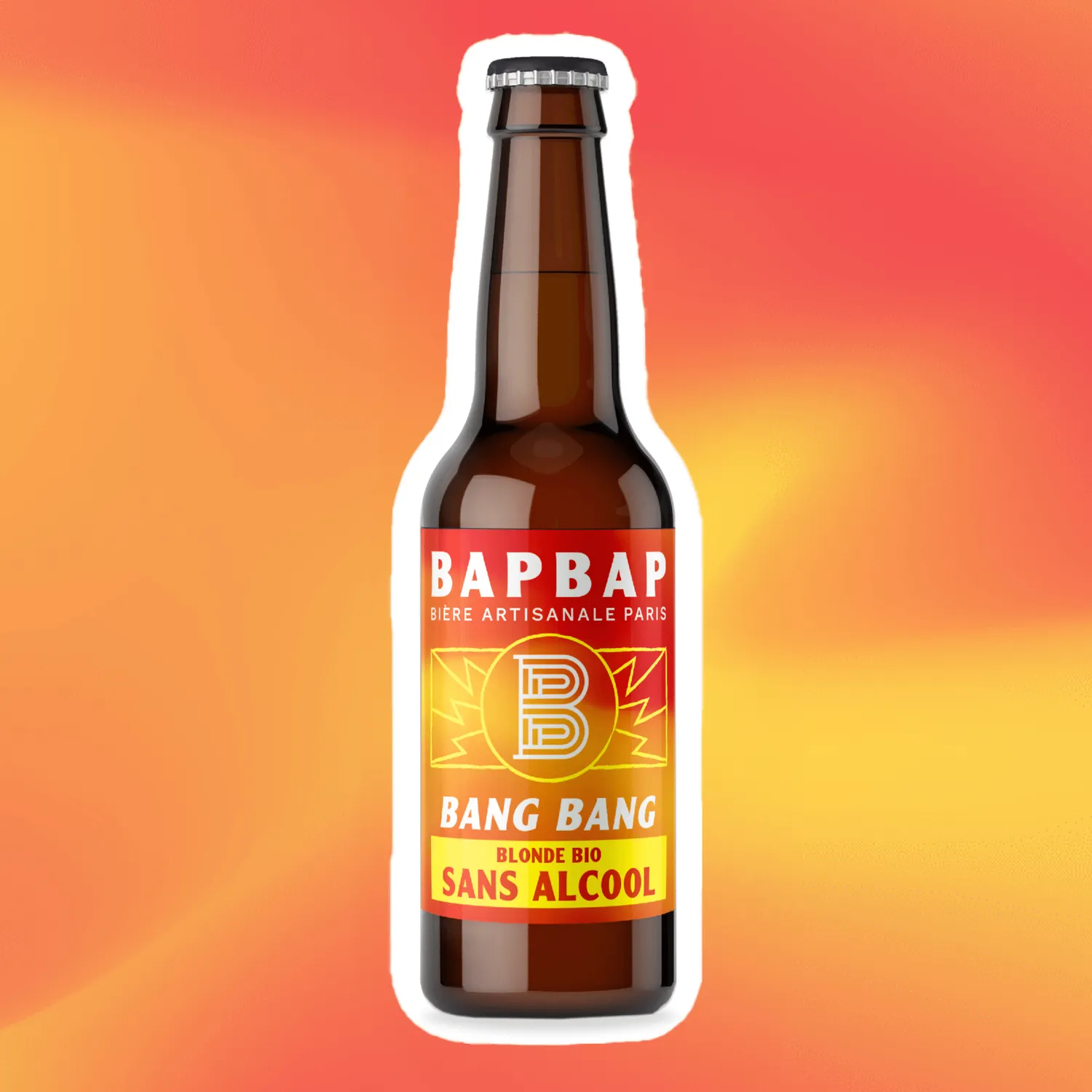 BAPBAP Bang Bang sans alcool 12 bouteilles 33cl citra