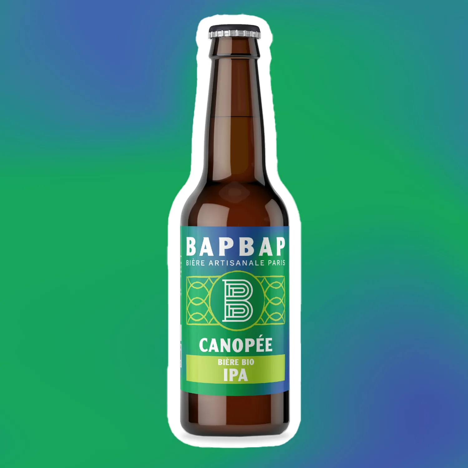 BapBap Canopée bière IPA bio 12x33cl exotique