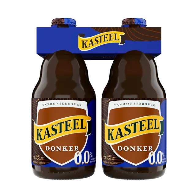 Kasteel Donker 0.0 bière sans alcool lot de 4