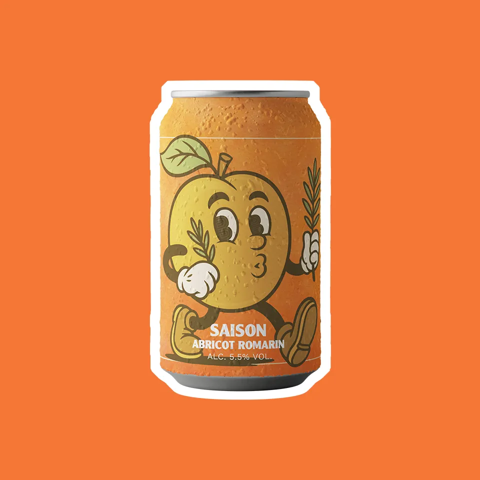BAPBAP Bisous du Sud saison 12 canettes 33cl abricot